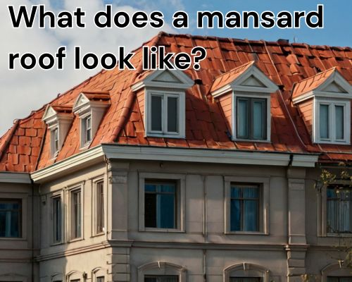 a mansard roof