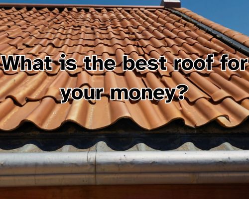 a roof that is perfectly aligned and free from defects